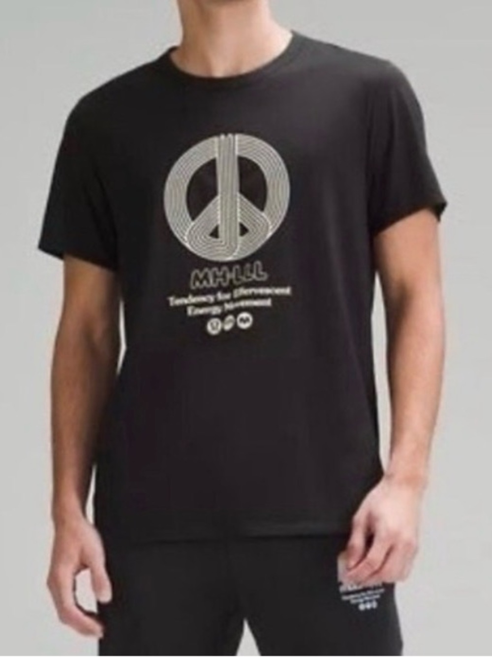 Lululemon madhappy collab black tee